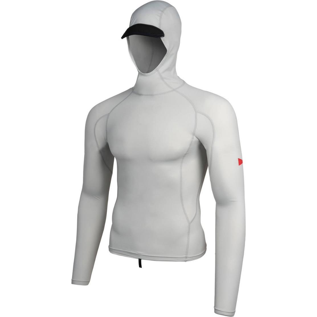 2026 Florence Marine X Heren Lycra-vest Met Lange Mouwen En Capuchon FMSS00030 - Silver